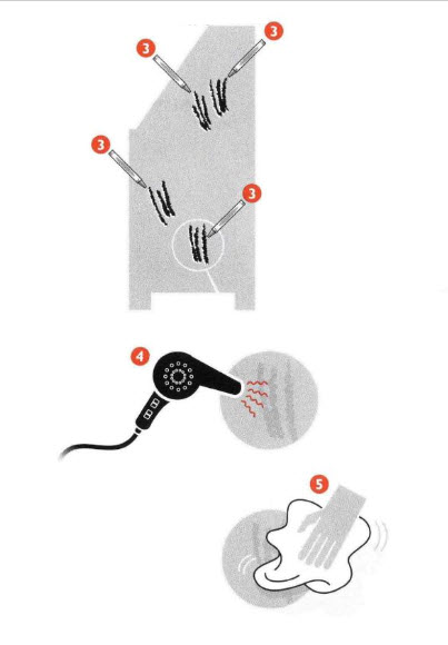 How to remove scratches from furniture - part 2