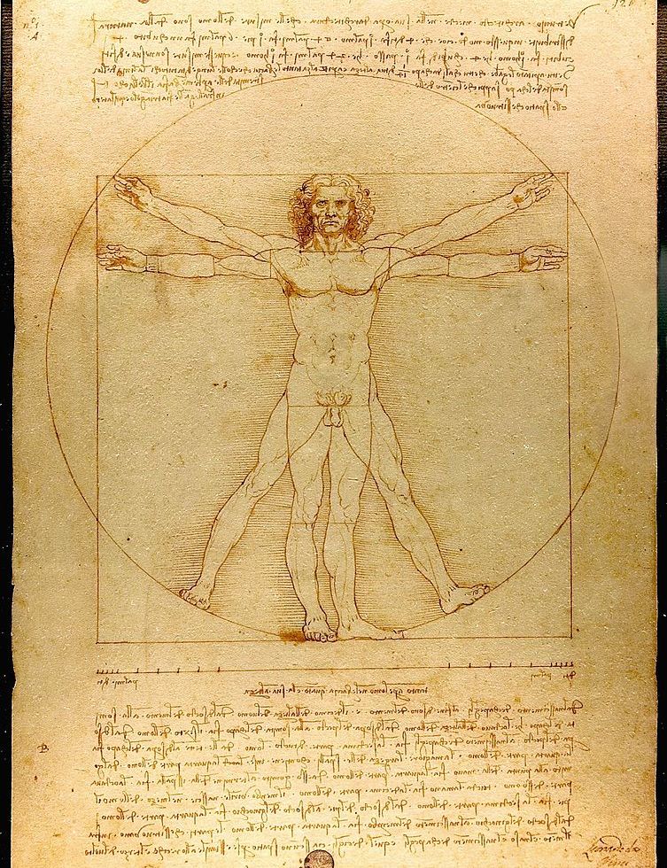 Leonardo da Vinci's Vitruvian Man