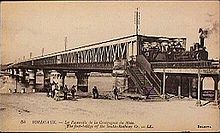 The Bordeaux bridge, Eiffel's first major work.