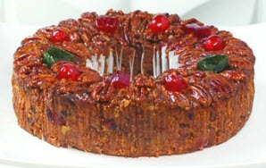 Large Sliced Deluxe Fruitcake