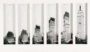 Phases of the construction of The Empire State Building