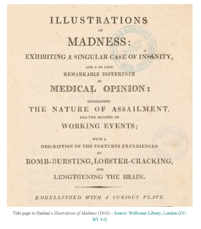 Illustrations of Madness - Title Page