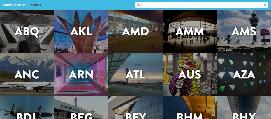 DataViz: The Meaning of the Three-Letter Airport Abbreviations