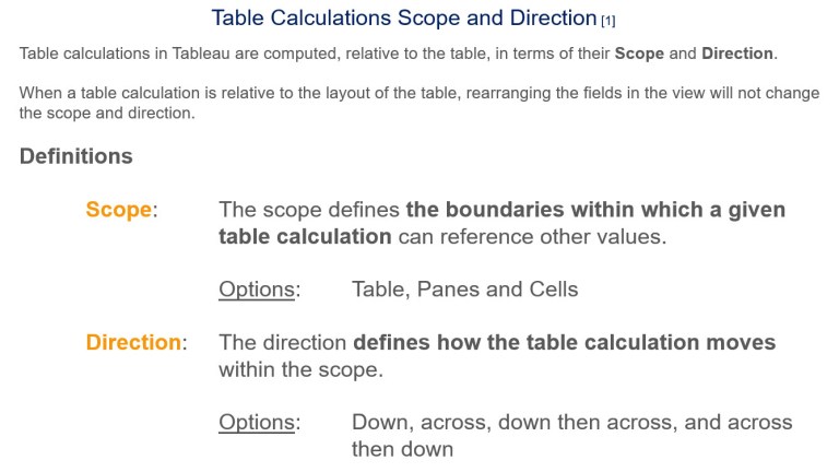 Table Calculations - Slide 3