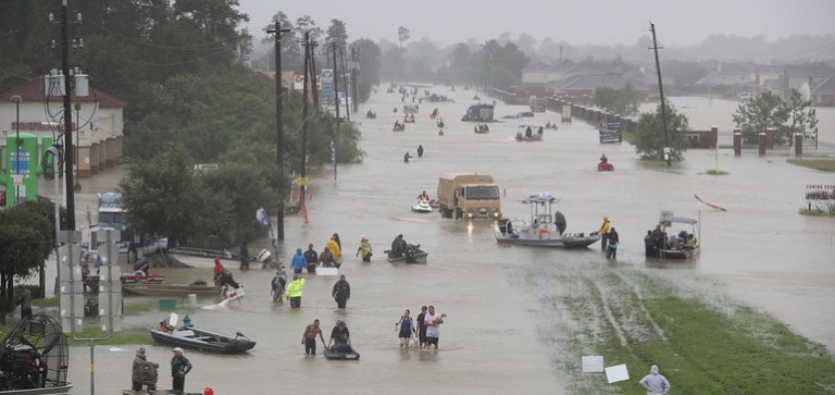 Hurricane Harvey in Houston