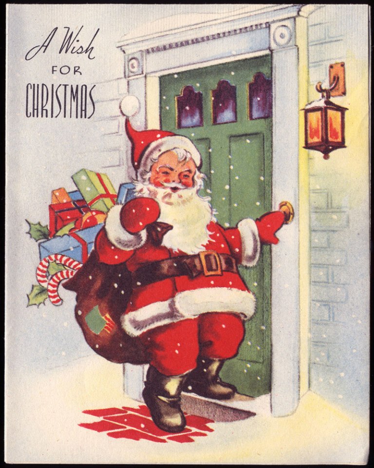 Antique-Christmas-Santa-Postcards-and-Vintage-Illustrations-5