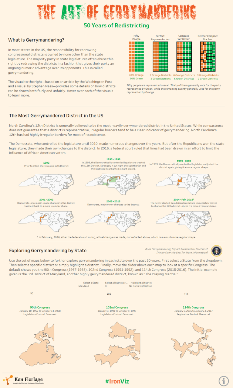 The Art of Gerrymandering