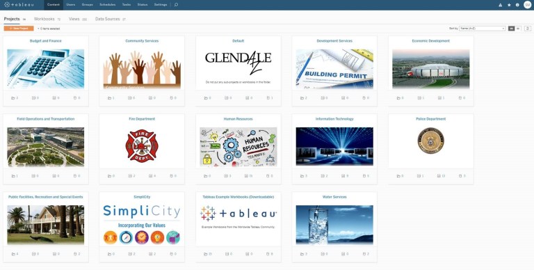 0 - Tableau Project Page