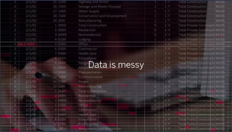 Data is Messy