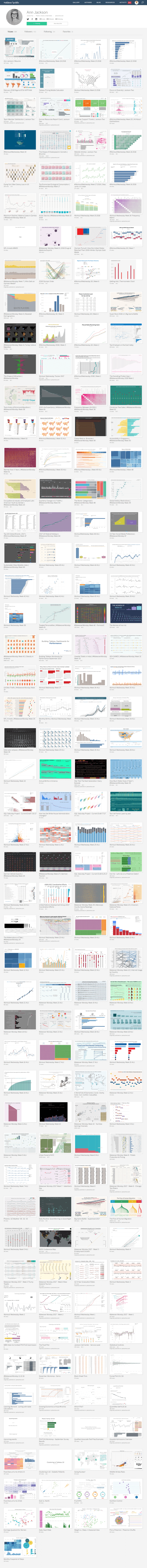 Tableau Public - Ann Jackson