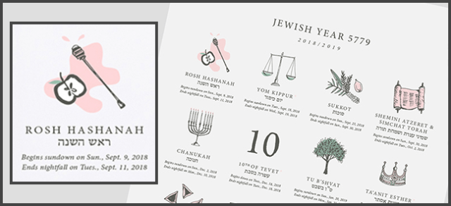 Infographic: Hebrew Calendar 5779 – Michael Sandberg's Data Visualization  Blog