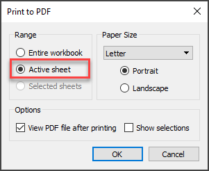 Print to PDF