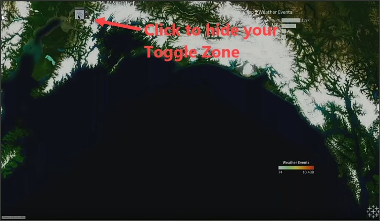 Toggle Zone 3